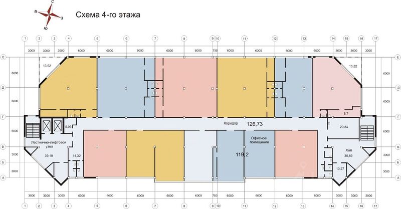 Файл:Семьи Шамшиных 64 (схема 4 этаж).jpg