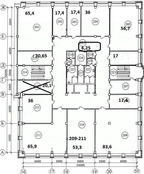 Файл:Станционная 60-10 2 этаж (план).jpg