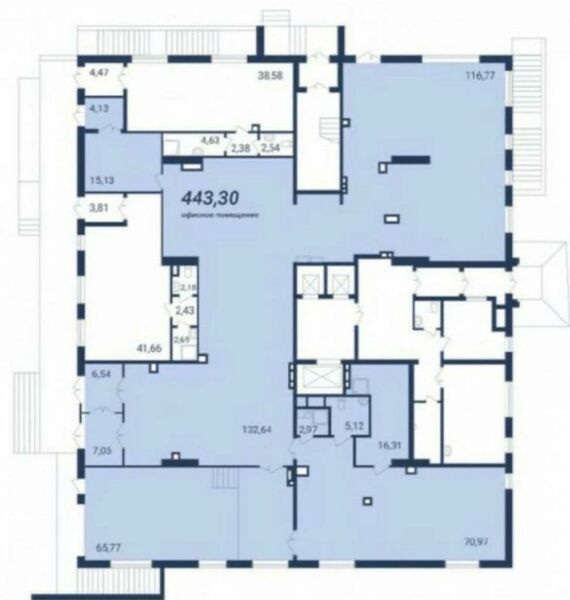 Файл:Кирова 242 помещение 439 м² (план).jpg
