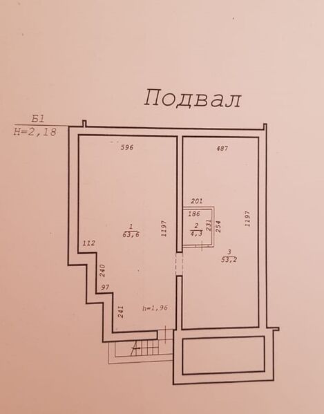 Файл:Выборная 130а (план подвал).jpg