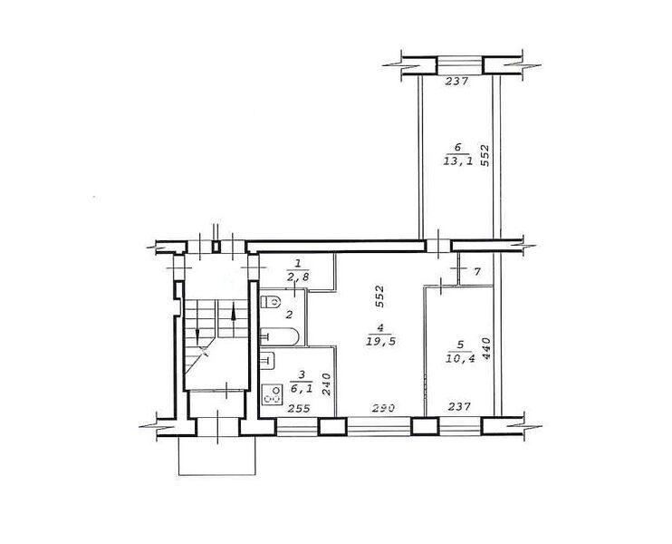 Файл:Блюхера 57 3к 55,7м².jpg