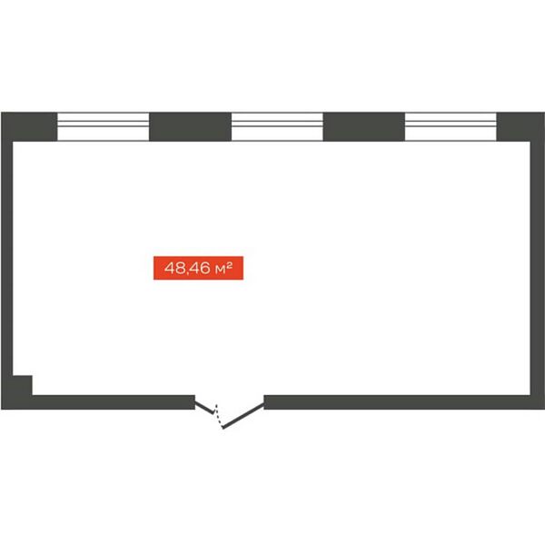 Файл:Freedom башня Б коммерческое помещение 48.46 м².jpg