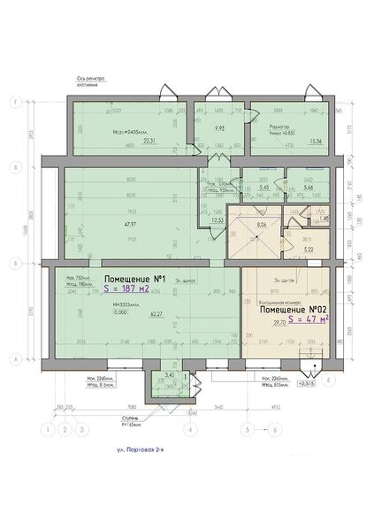Файл:Портовая 2-я 7 помещение 230 м².jpg